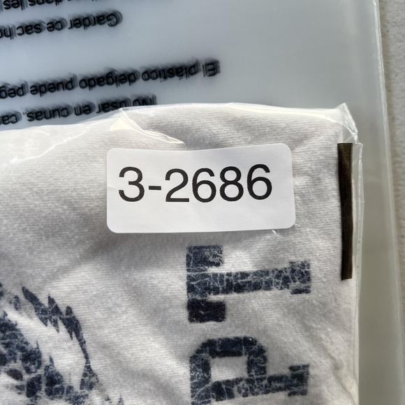 Y2K Abercrombie & Fitch Shirt Mens Large White A. Fitch Ath Dept Muscle Tee - Picture 7 of 7